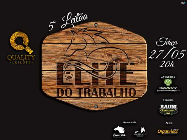 5º Leilão Elite do Trabalho