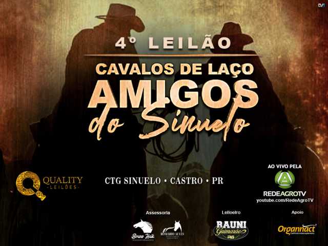 4º Leilão Amigos do Sinuelo