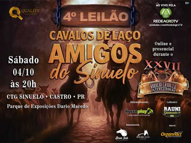 4º Leilão Amigos do Sinuelo