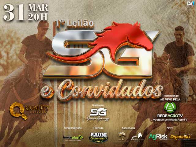 1º Leilão SG & Convidados