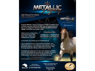 LOTE 011 - METALLIC REY STAR 4M
