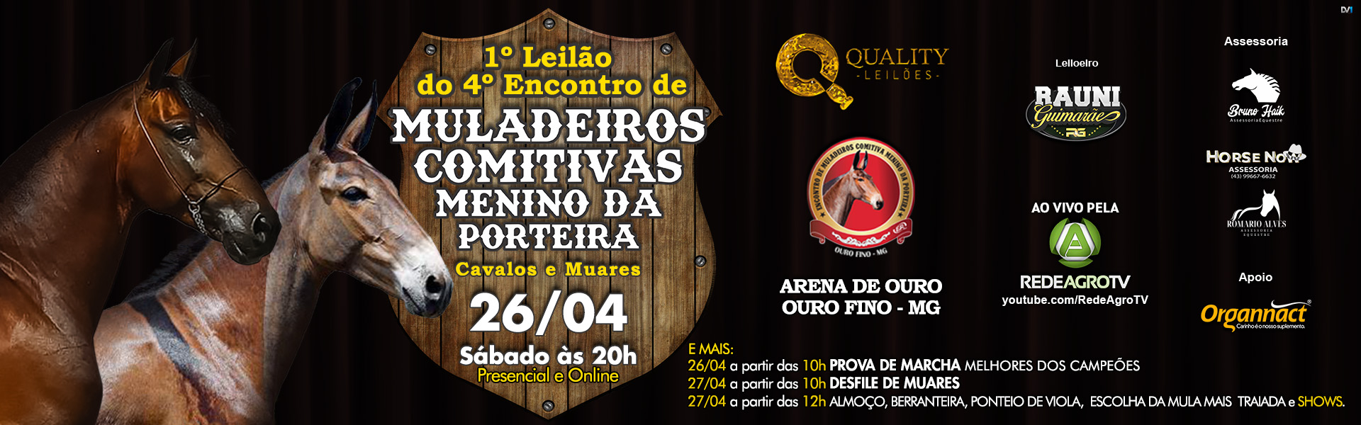 Leilão Minas Muladeiros
