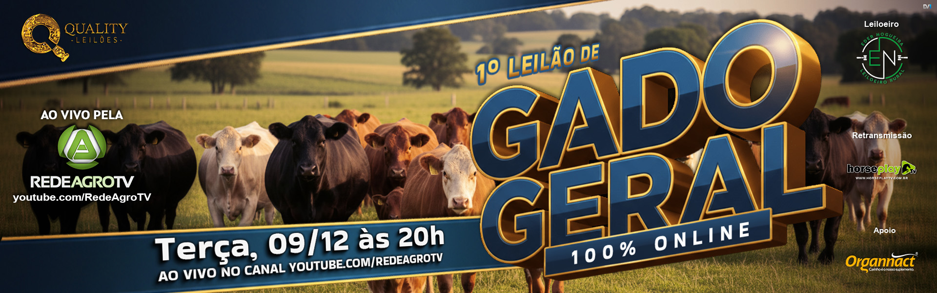 1º Leilão de GADO GERAL